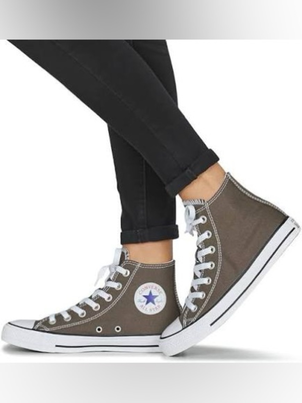 Converse Chuck Taylor All Star High-Top Sneaker in Charcoal